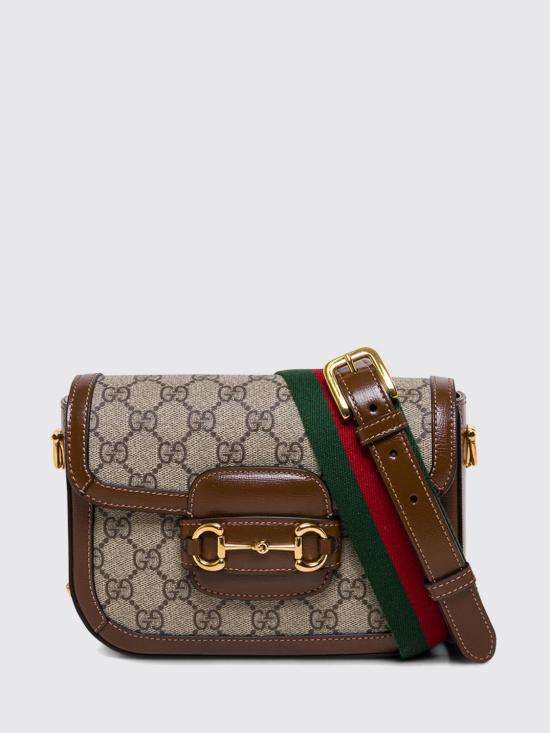 26FW 구찌 홀스빗 1955 GG 슈프림 캔버스 미니백 658574HUHHG 8565 Beige