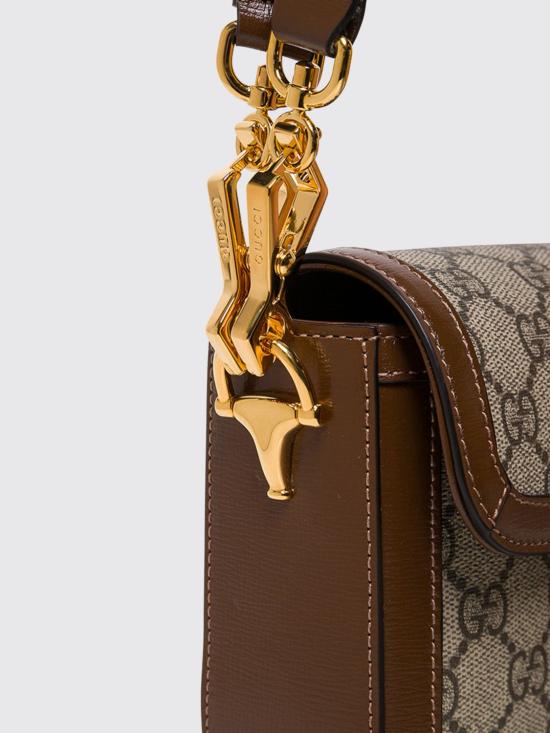 26FW 구찌 홀스빗 1955 GG 슈프림 캔버스 미니백 658574HUHHG 8565 Beige - GUCCI
