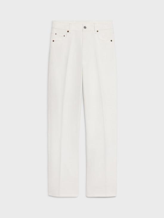 26FW 셀린느 데님 팬츠 RP0Z0617R GFV7 White