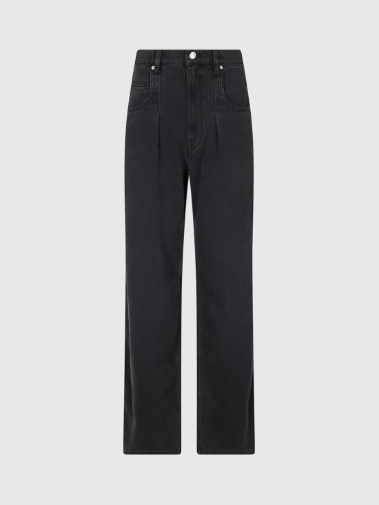 26FW 이자벨마랑 로다이나 가먼트 다이드 데님 진 PA0554FA B1H07I 02FK Black - ISABEL MARANT
