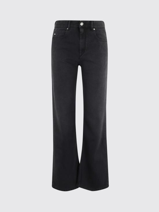 26FW 이자벨마랑 벨비라 플레어 진 PA0002FD B1H07I 02FK Black - ISABEL MARANT