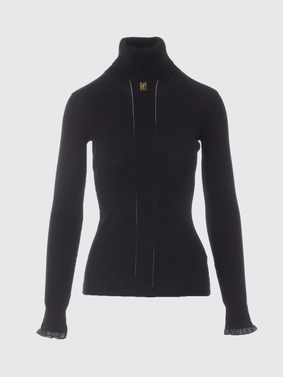 26FW 엘리자베타프랜치 터틀넥 MK22B66E2 110 Black - ELISABETTA FRANCHI