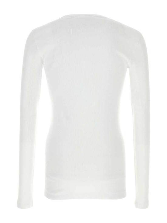 26FW 돌체앤가바나 긴팔 티셔츠 G8PG8ZFUGKYW0800 White - DOLCE & GABBANA