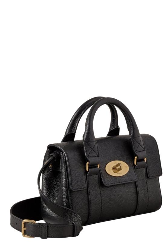 26FW 멀버리 미니 베이스워터 백 RL8928 099 Black - MULBERRY
