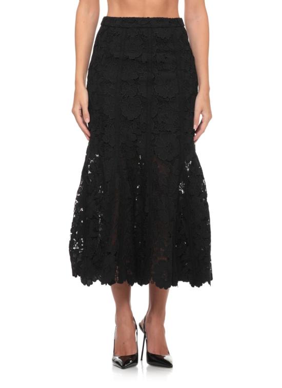 26FW 셀프 포트레이트 롱 스커트 AW26049MSKBBLACK LACEBLACK - SELF PORTRAIT