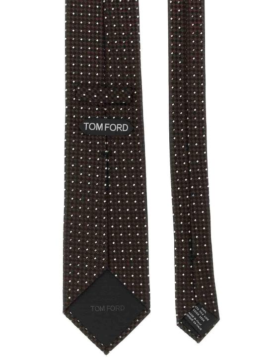 26FW 톰포드 넥타이 STE001 S0342 EAN DARK BROWN DOM - TOMFORD