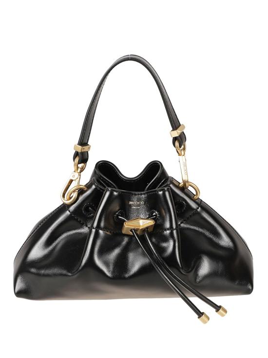 26FW 지미추 가방 CINCHSMALL BLKGLD Black