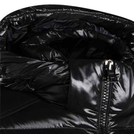 26FW 에르노 마야 후드 쇼트 다운 재킷 마야 후드 쇼트 다운 재킷 PI001416U129739300 Black - HERNO