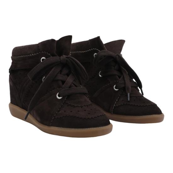 26FW 이자벨마랑 BOBBY 바비 스니커즈 BOBBY 바비 스니커즈 23PBK0011FAA1E20S50CL Black - ISABEL MARANT