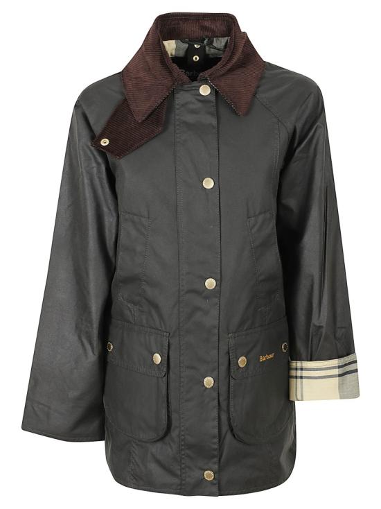 26FW 바버 모던 비드넬 왁스 재킷 LWX1402LWXSG51 Grey