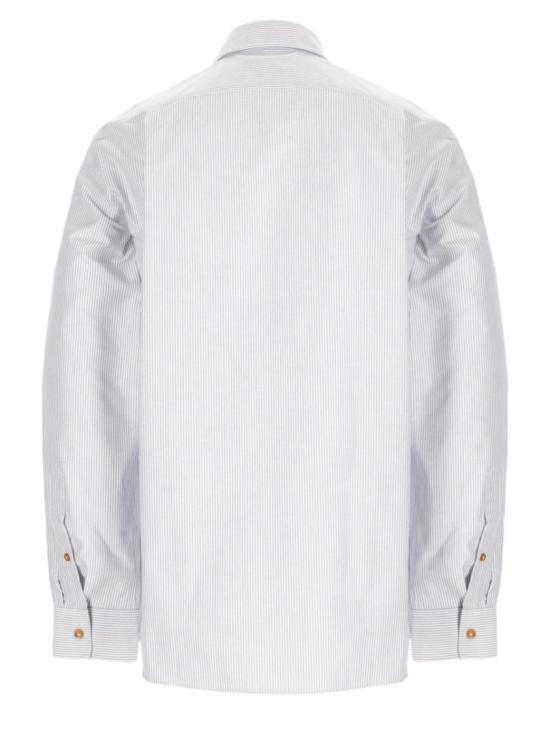 26FW 비비안웨스트우드 크랄 자카드 긴팔 셔츠 24010005 W01JMA201 White - VIVIENNE WESTWOOD