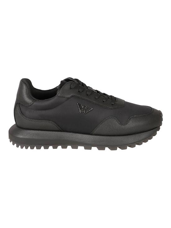 26FW 엠포리오 아르마니 스니커즈 EM003738AF19532MC005 Black
