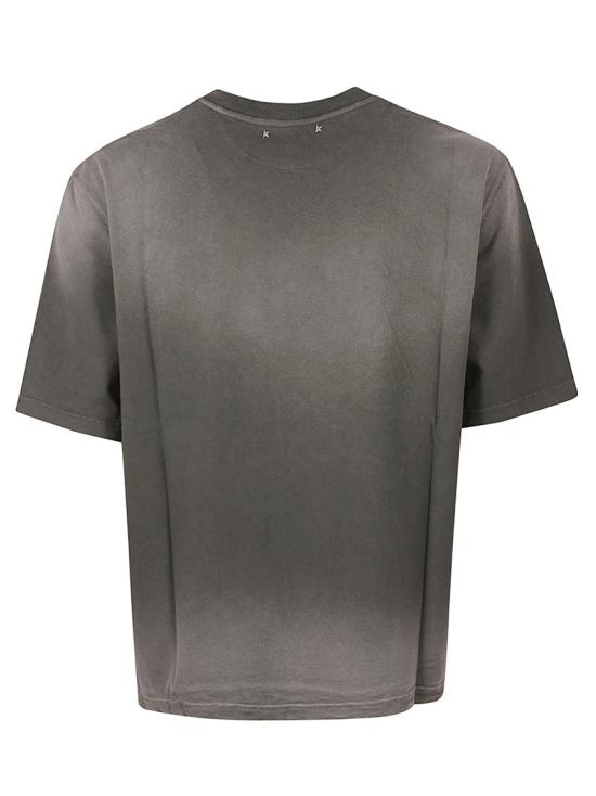 26FW 골든구스 반팔 티셔츠 GUP01873P00241960666 Grey - GOLDEN GOOSE