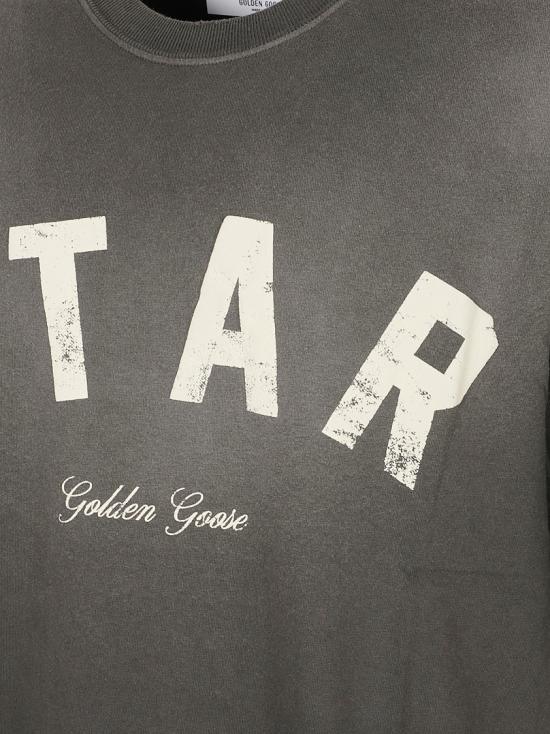 26FW 골든구스 반팔 티셔츠 GUP01873P00241960666 Grey - GOLDEN GOOSE