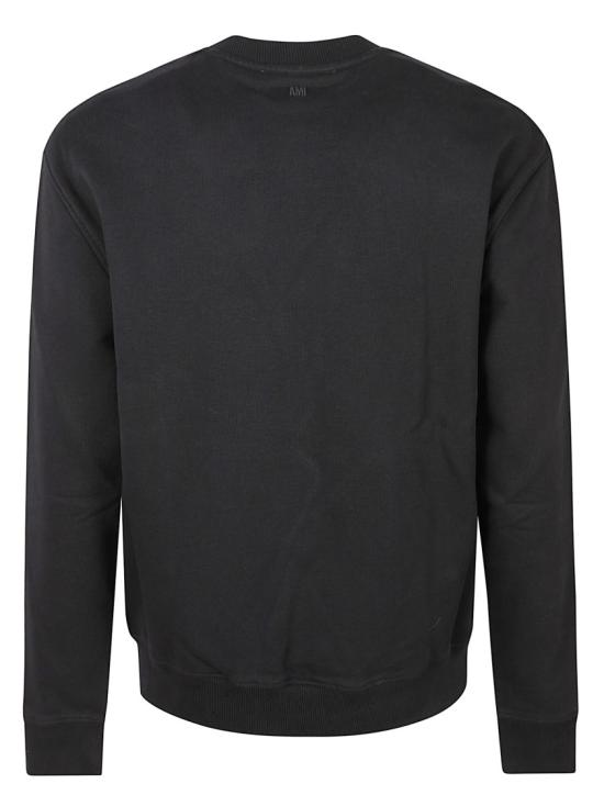 26FW 아미 ADC 크루넥 스웨트 셔츠 HSW763730045 Black - AMI