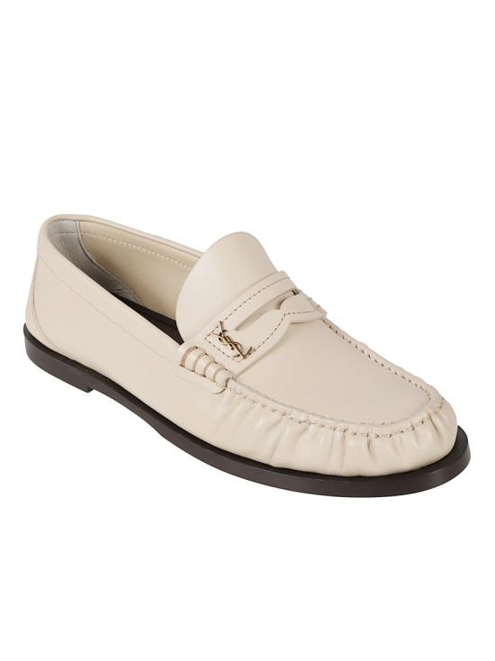 26FW 생로랑 모노그램 레더로퍼 820648AAELH1001 Neutrals - SAINT LAURENT