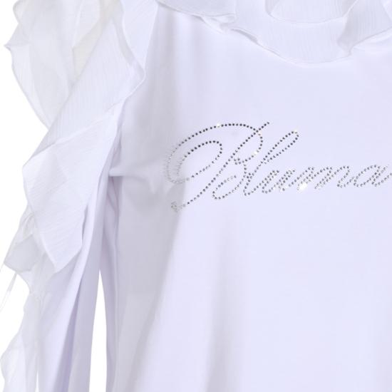 26FW 블루마린 탑 RF6107J5003D3102 White - BLUMARINE