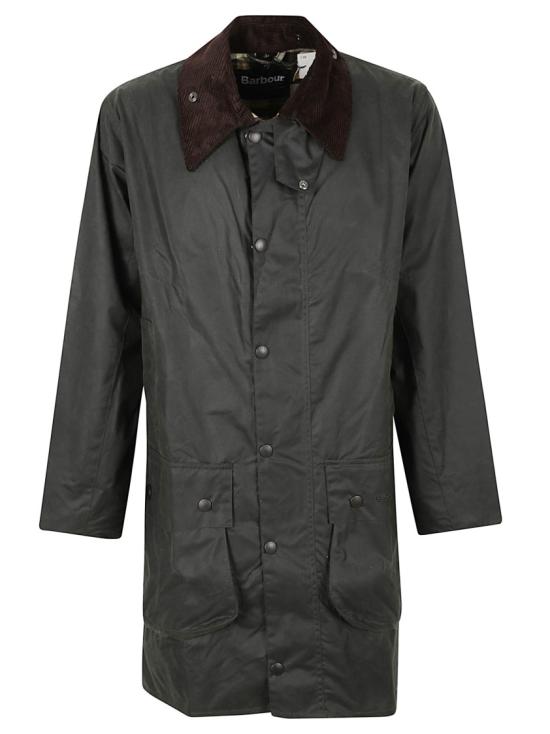 26FW 바버 보더 왁스 자켓 MWX0008MWXSG91 Grey