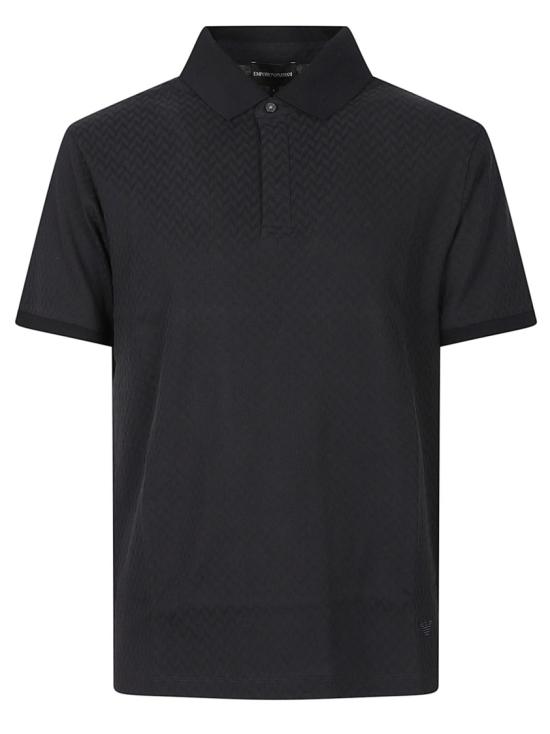 26FW 엠포리오 아르마니 폴로 티셔츠 EM007039AF10762FB561 Black