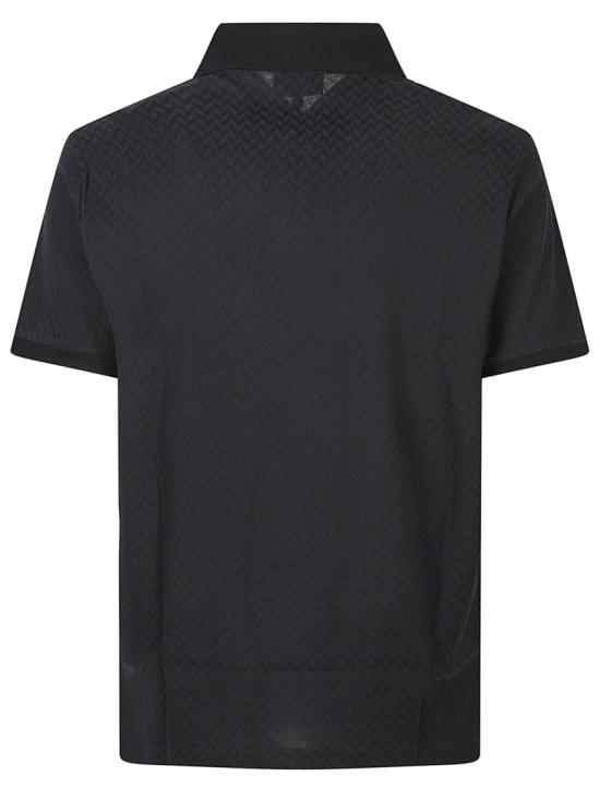 26FW 엠포리오 아르마니 폴로 티셔츠 EM007039AF10762FB561 Black - EMPORIO ARMANI