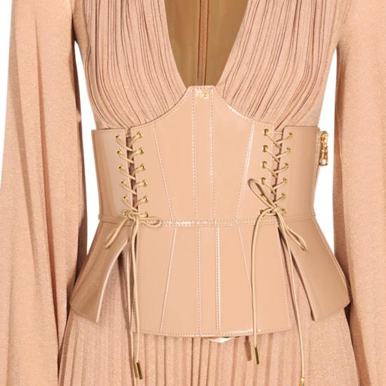 26FW 엘리자베타프랜치 원피스 ABR1566E2EV8 Neutrals - ELISABETTA FRANCHI