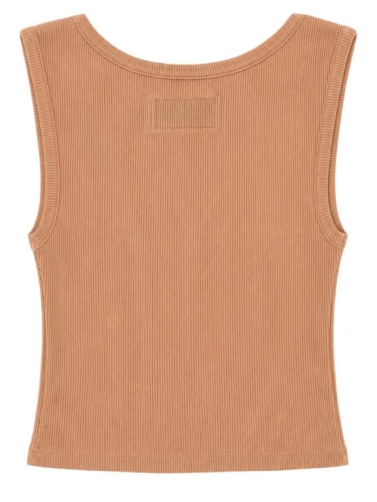 26FW 비비안웨스트우드 크롭 립 탑 크롭 립 탑 1G010011 J00BOD401 Neutrals - VIVIENNE WESTWOOD