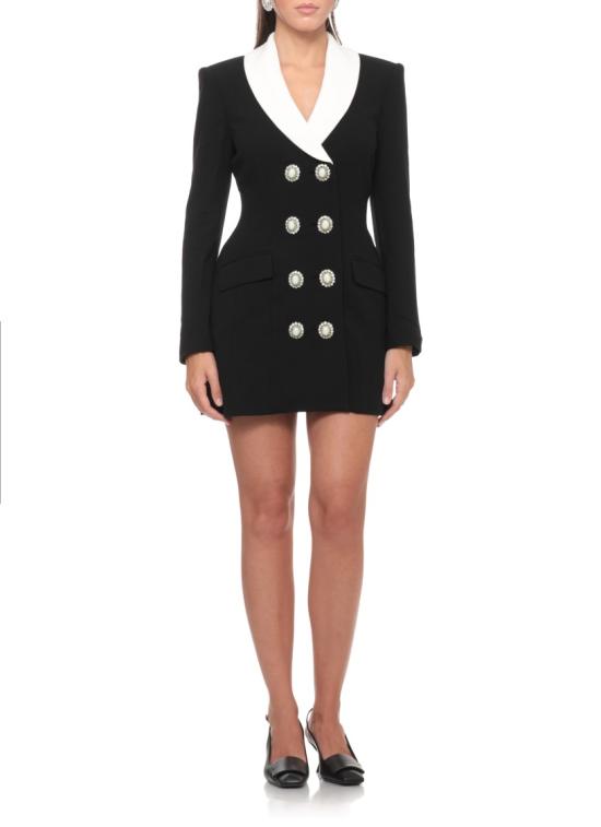 26FW 셀프 포트레이트 원피스 AW26054SBBLACK TAILOREDBLACK - SELF PORTRAIT