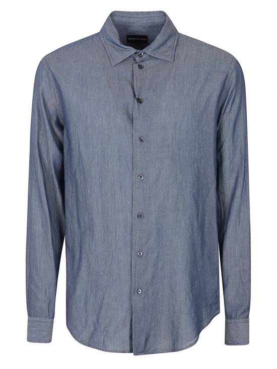 26FW 엠포리오 아르마니 셔츠 EM000099TE22502O9002 Blue
