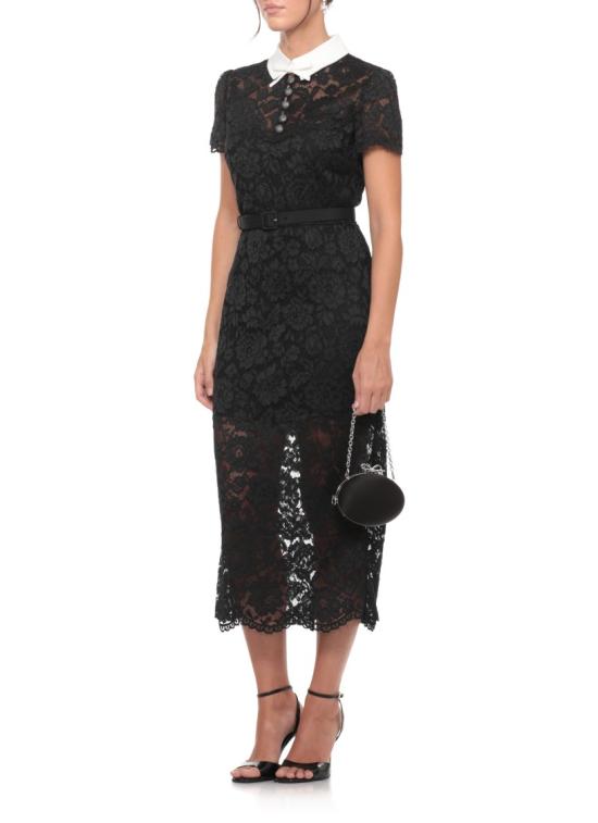 26FW 셀프 포트레이트 원피스 AW26019MABBLACK LACE CONTRASTBLACK - SELF PORTRAIT
