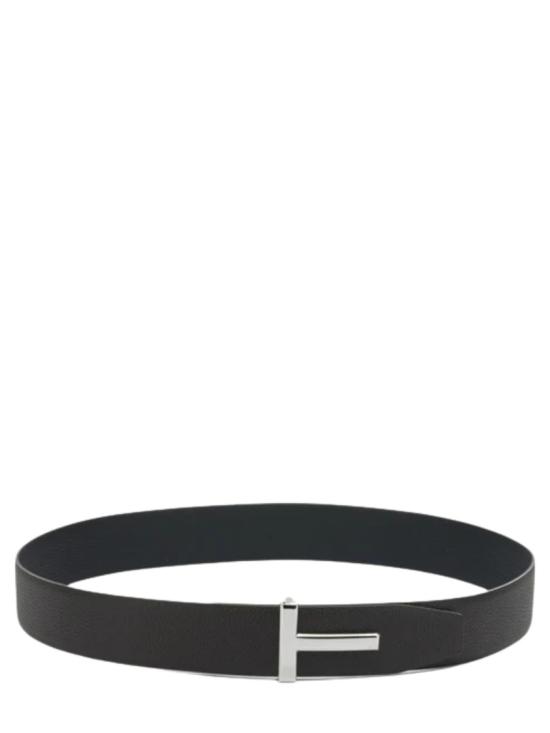 26FW 톰포드 그레인 레더 T 아이콘 벨트 40mm TB178LCL236SENB Black