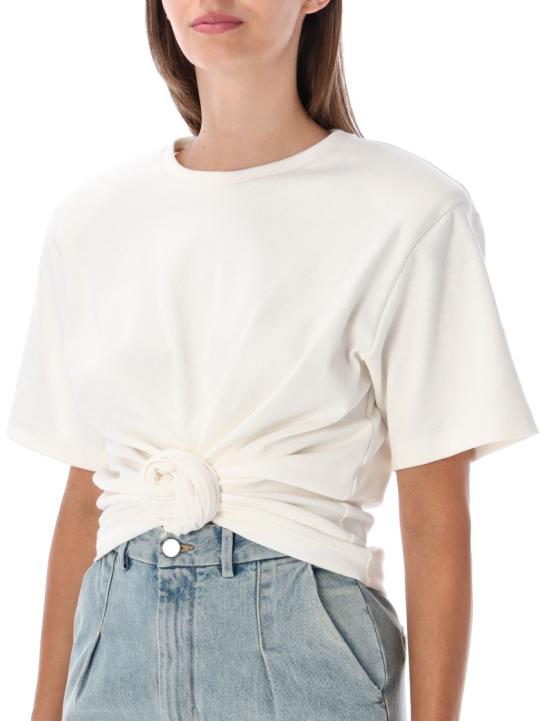 26FW 마그다뷰트림 탑 181425CREAM White - MAGDA BUTRYM