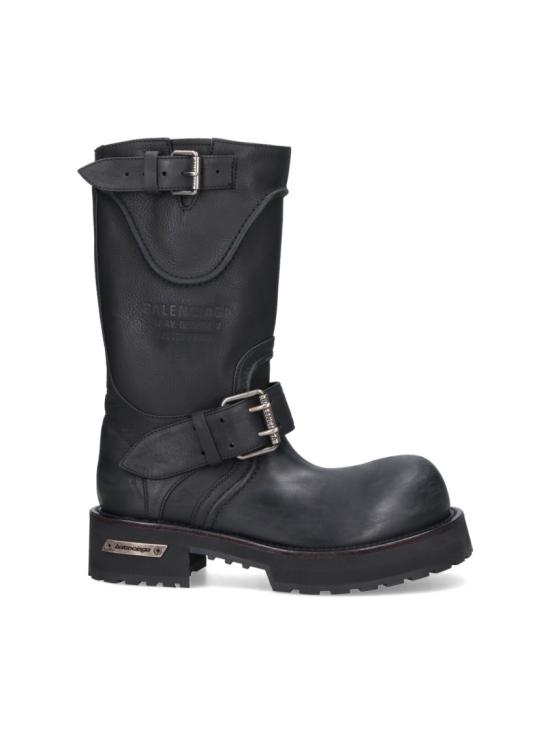 26FW 발렌시아가 베놈 부츠 833581 WCAL11080 Black