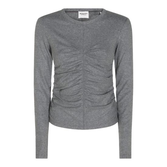 26FW 이자벨마랑에뚜왈 탑 26AHT0960FAD3K05E02GY Grey