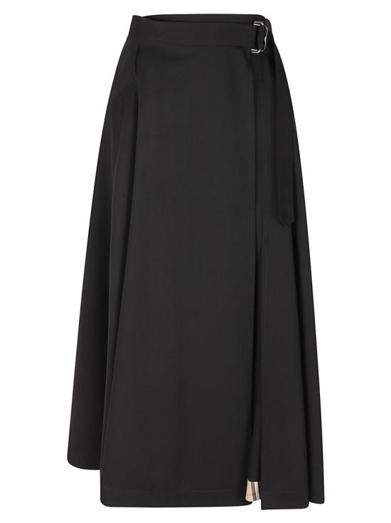 26FW 버버리 롱 스커트 8130247 A1189 Black