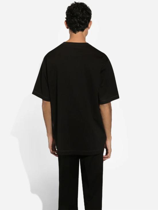 26FW 돌체앤가바나 반팔 티셔츠 G8PN9TG7Q0YN0000 Black - DOLCE & GABBANA