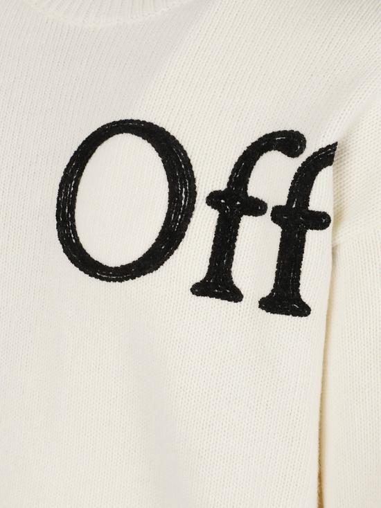 26FW 오프화이트 니트웨어 44MHE20QF26K001110 Neutrals - OFF WHITE