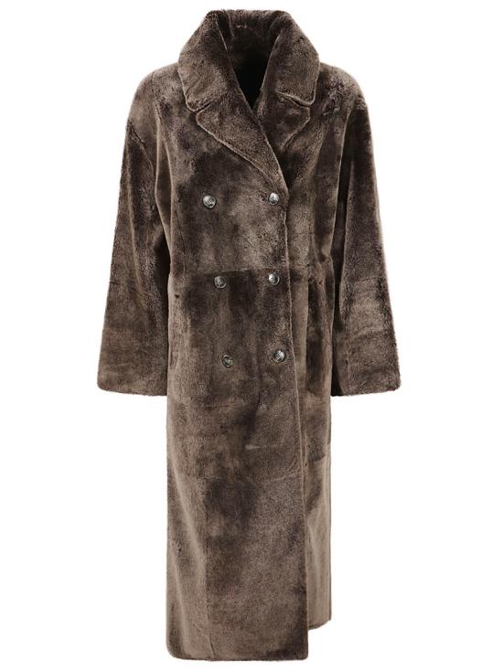 26FW 이브살로몬 코트 24WYM60723MERLA2338 Brown