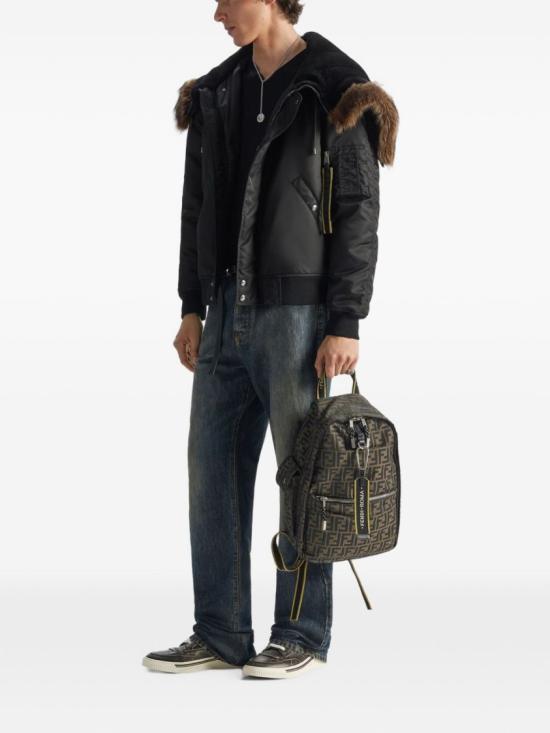 26FW 펜디 백팩 7VZ096B12NF1PR4 Brown - FENDI