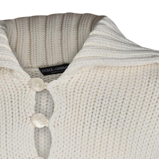 26FW 돌체앤가바나 니트웨어 GXW91ZJGMLOW4335 White - DOLCE & GABBANA