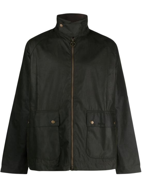 26FW 바버 비데일 쇼트 왁스 자켓 MWX2205OL52 Black