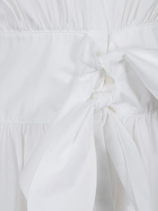 26FW 알라이아 원피스 AA9R3141T611D 000 White - ALAIA