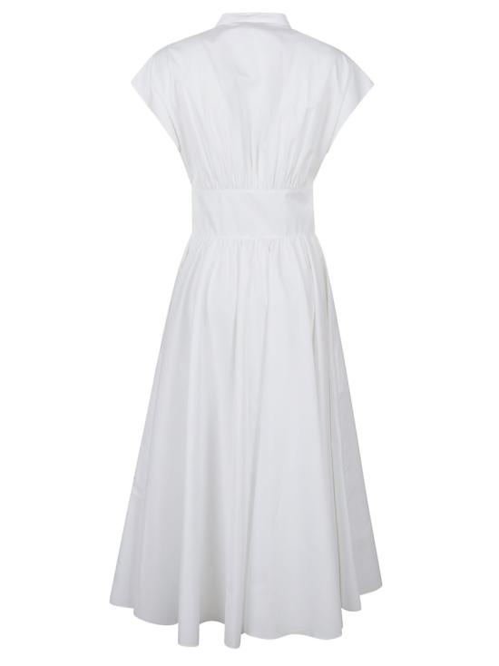 26FW 알라이아 원피스 AA9R3141T611D 000 White - ALAIA