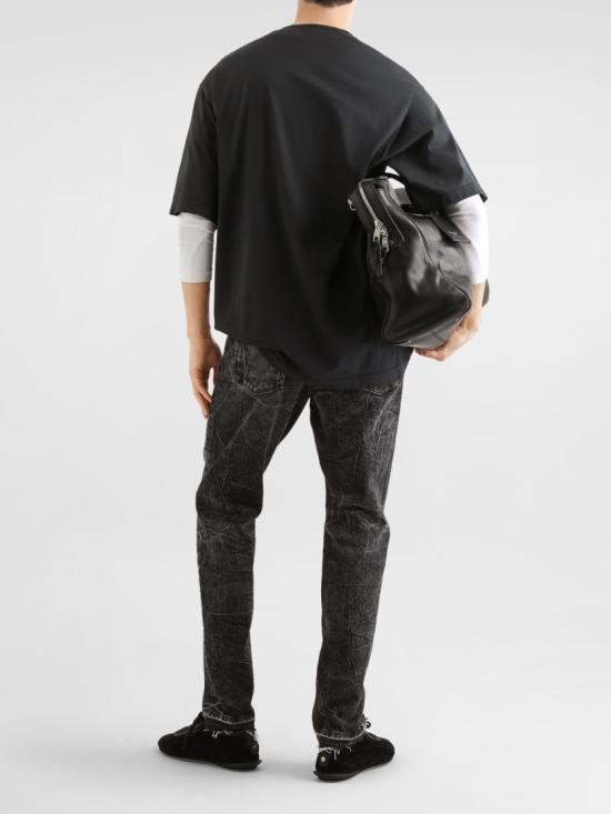 26FW 돌체앤가바나 반팔 티셔츠 G8PN9TG7P9ZN0000 Black - DOLCE & GABBANA