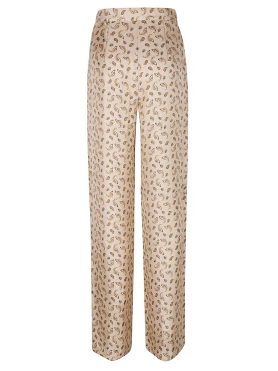 26FW 막스마라 페이즐리 실크 팬츠 페이즐리 실크 팬츠 2626136011600 003 Neutrals - MAX MARA