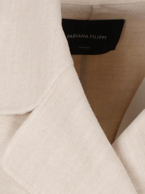 26FW 파비아나 필리피 코트 CTD216F195M2610164 Neutrals - FABIANA FILIPPI