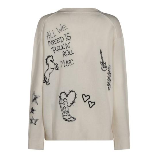 26FW 자딕앤볼테르 니트웨어 KWCA01698102 Neutrals - ZADIG & VOLTAIRE