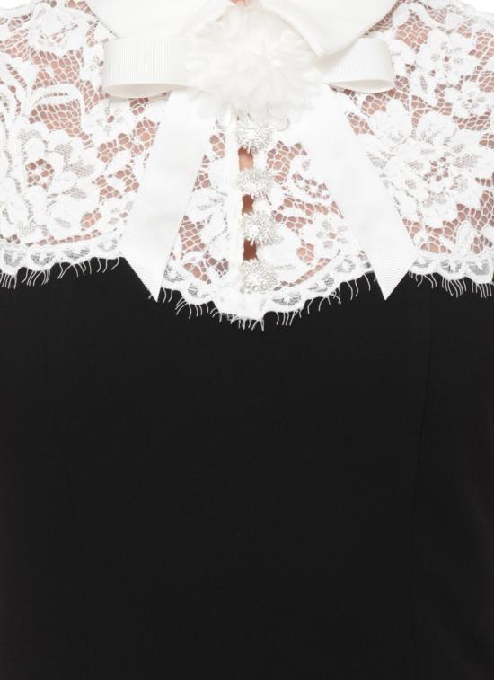26FW 셀프 포트레이트 원피스 AW26019MBBLACK CONTRAST LACEBLACK - SELF PORTRAIT