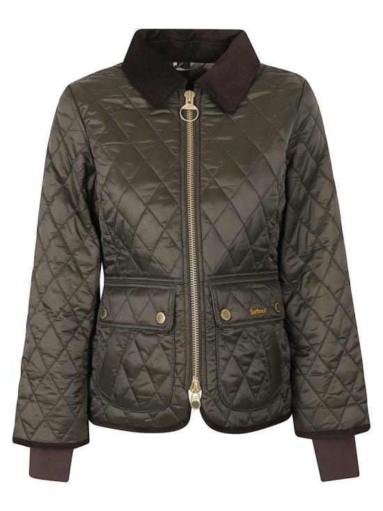 26FW 바버 비드넬 피티드 퀼티드 재킷 LQU1765LQUSG71 Brown