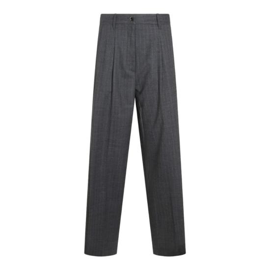 26FW 나인인더모닝 수트 팬츠 PE112U38GESSATO Grey