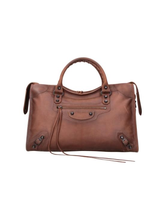 26FW 발렌시아가 르 시티 백 미디엄 르 시티 백 미디엄 865760 2ACM92247 Brown
